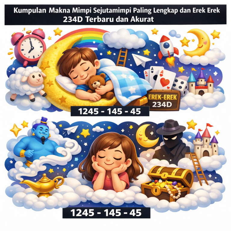 Kumpulan Makna Mimpi Sejutamimpi Paling Lengkap dan Erek Erek 234D Terbaru dan Akurat