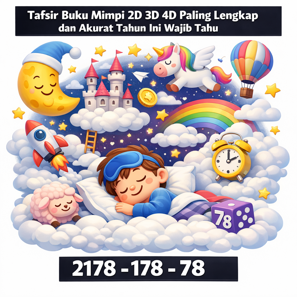 Tafsir Buku Mimpi 2D 3D 4D Paling Lengkap dan Akurat Tahun Ini Wajib Tahu