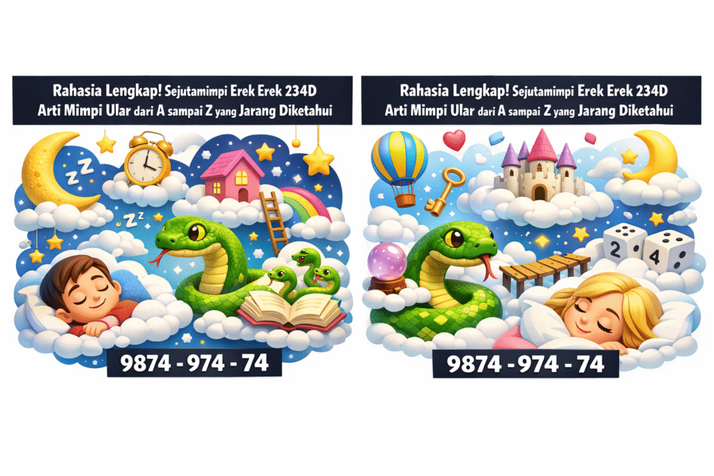 Rahasia Lengkap! Sejutamimpi Erek Erek 234D Arti Mimpi Ular dari A sampai Z yang Jarang Diketahui
