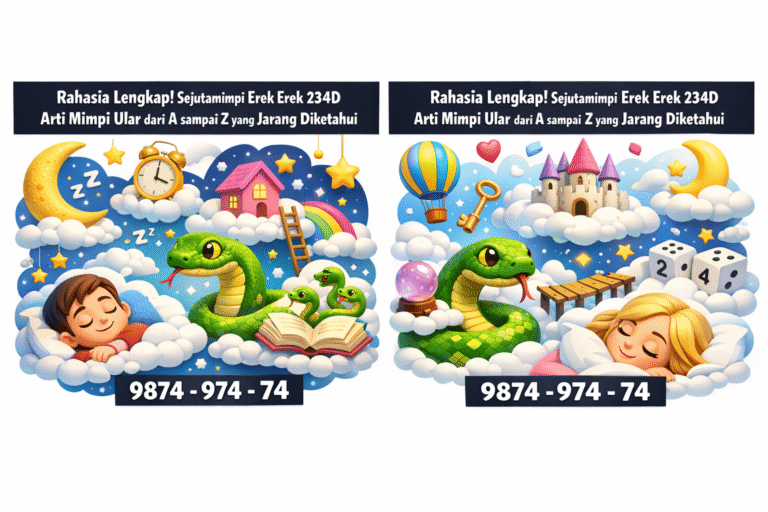 Rahasia Lengkap! Sejutamimpi Erek Erek 234D Arti Mimpi Ular dari A sampai Z yang Jarang Diketahui