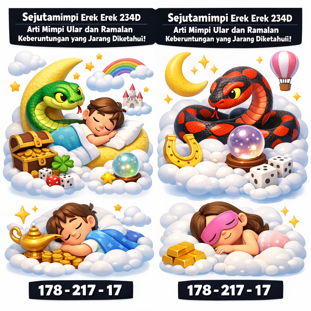 Sejutamimpi Erek Erek 234D Arti Mimpi Ular dan Ramalan Keberuntungan yang Jarang Diketahui!