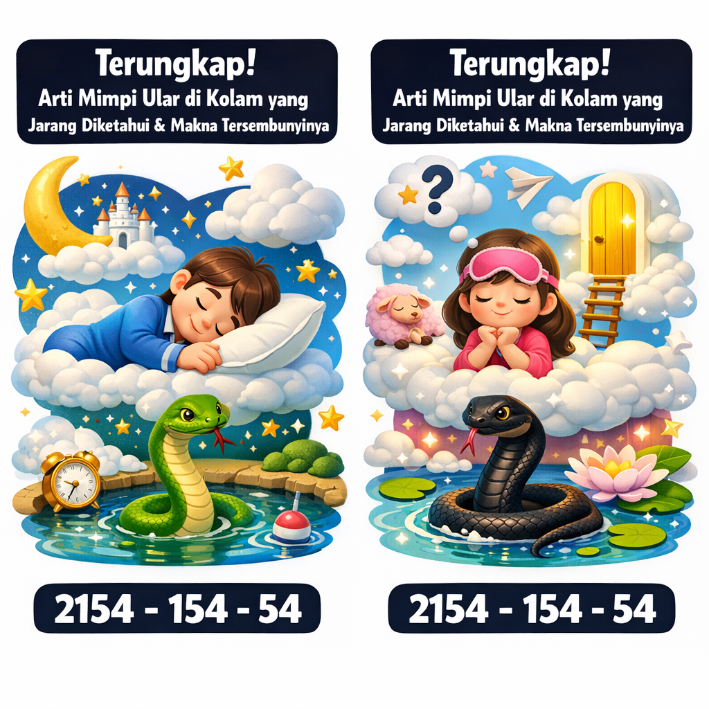 Terungkap! Arti Mimpi Ular di Kolam yang Jarang Diketahui & Makna Tersembunyinya