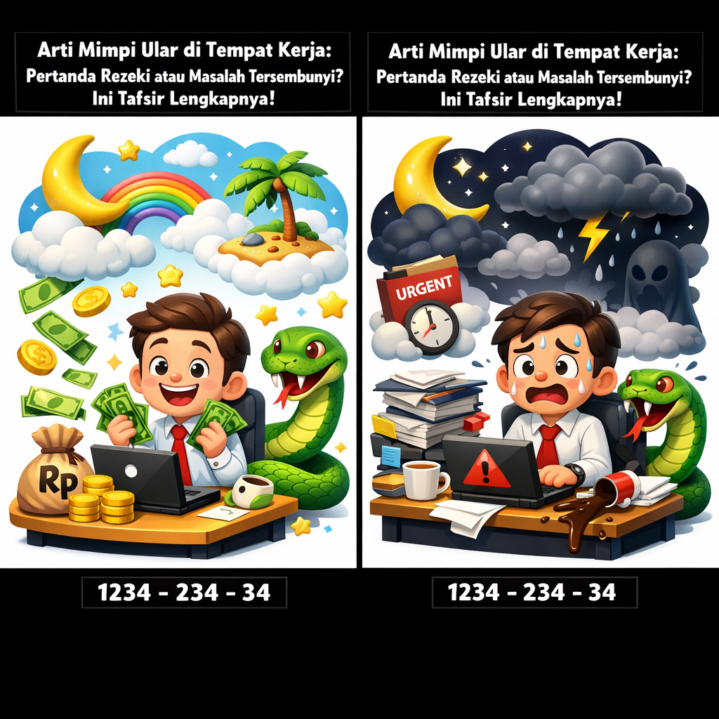 Arti Mimpi Ular di Tempat Kerja: Pertanda Rezeki atau Masalah Tersembunyi? Ini Tafsir Lengkapnya!