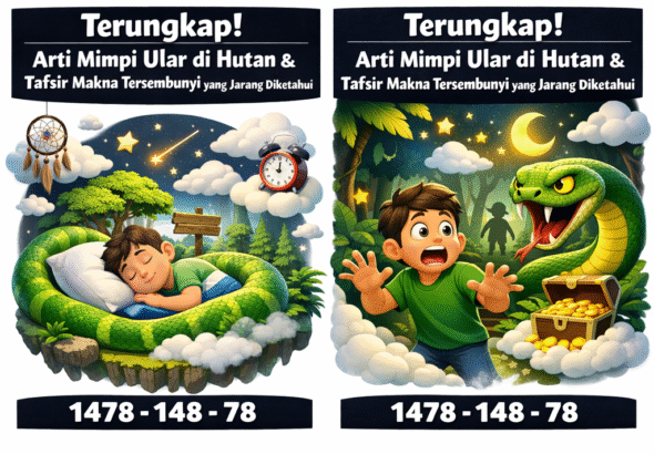 Terungkap! Arti Mimpi Ular di Hutan & Tafsir Makna Tersembunyi yang Jarang Diketahui