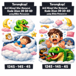 Terungkap! Arti Mimpi Ular Menurut Kode Alam 2D 3D 4D yang Bikin Penasaran