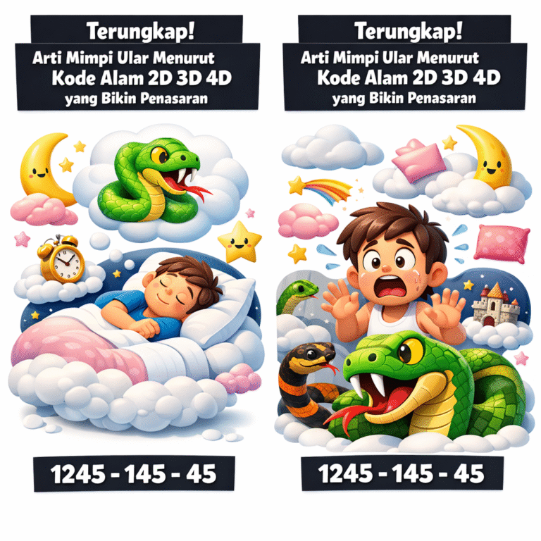 Terungkap! Arti Mimpi Ular Menurut Kode Alam 2D 3D 4D yang Bikin Penasaran