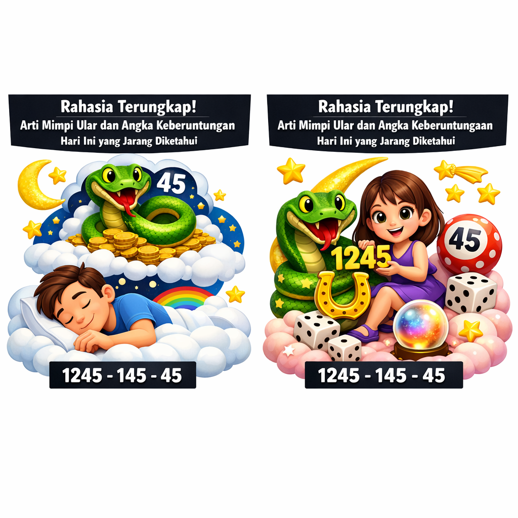 Rahasia Terungkap! Arti Mimpi Ular dan Angka Keberuntungan Hari Ini yang Jarang Diketahui