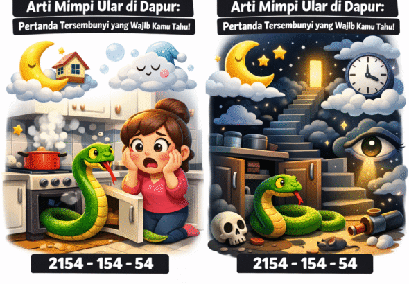Arti Mimpi Ular di Dapur: Pertanda Tersembunyi yang Wajib Kamu Tahu!