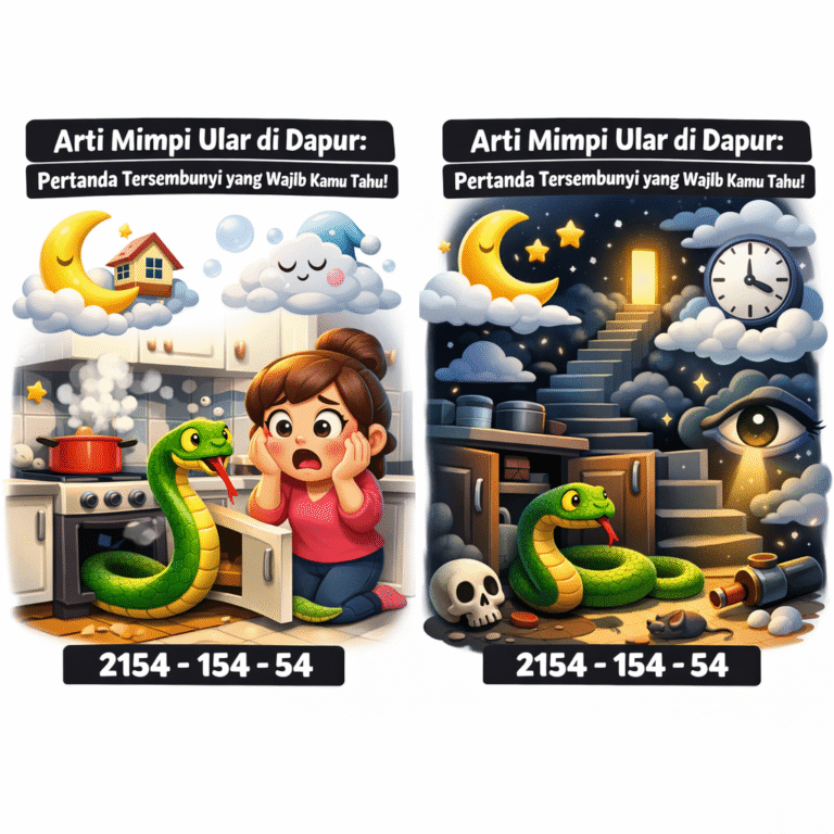 Arti Mimpi Ular di Dapur: Pertanda Tersembunyi yang Wajib Kamu Tahu!