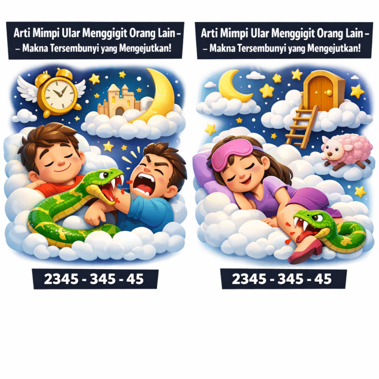 Temukan arti mimpi ular menggigit orang lain secara lengkap dan mendalam. Simak tafsir, makna psikologis, hingga kode alam yang bisa menjadi petunjuk penting dalam hidup Anda.