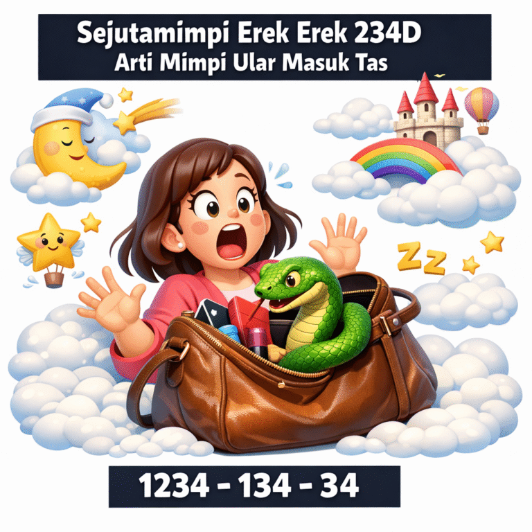 Sejutamimpi Erek Erek 234D Arti Mimpi Ular Masuk Tas