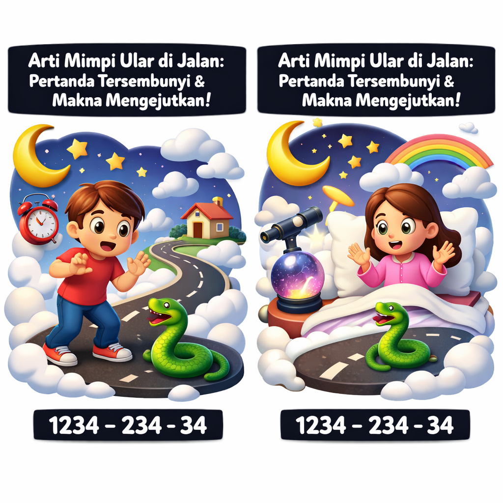 Arti Mimpi Ular di Jalan: Pertanda Tersembunyi & Makna Mengejutkan!