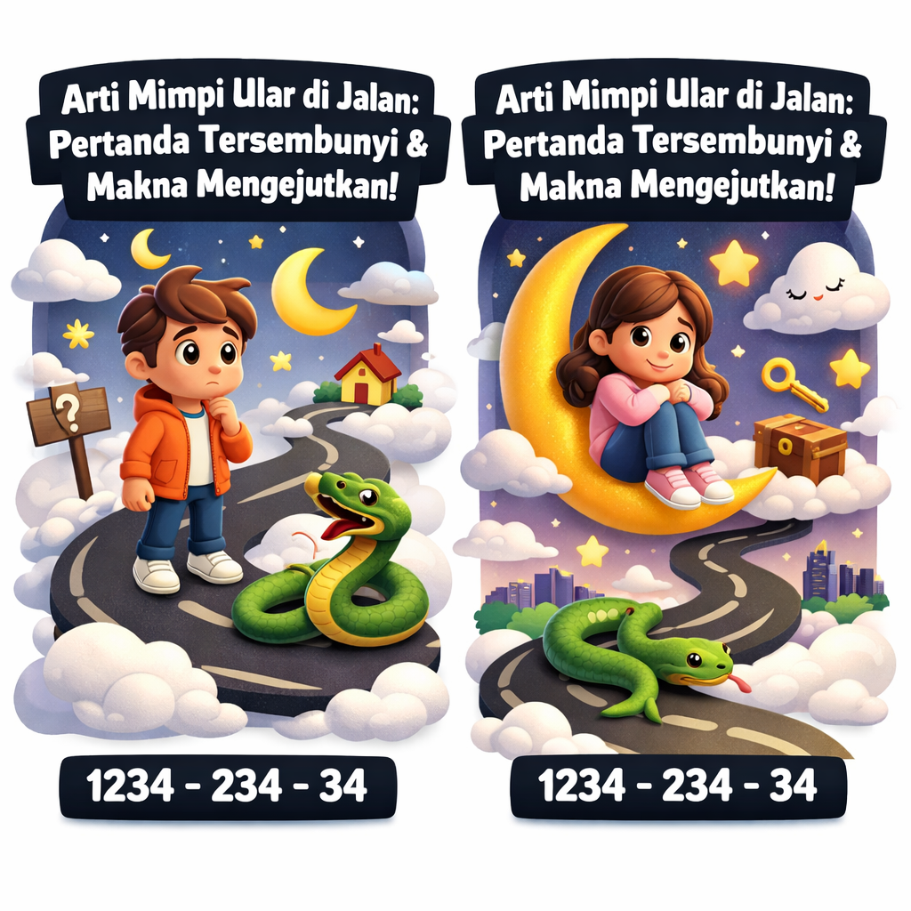 Arti Mimpi Ular di Jalan: Pertanda Tersembunyi & Makna Mengejutkan!