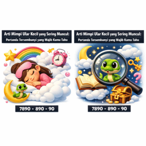 Arti Mimpi Ular Kecil yang Sering Muncul: Pertanda Tersembunyi yang Wajib Kamu Tahu