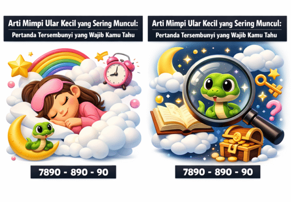 Arti Mimpi Ular Kecil yang Sering Muncul: Pertanda Tersembunyi yang Wajib Kamu Tahu