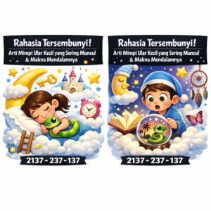 Rahasia Tersembunyi! Arti Mimpi Ular Kecil yang Sering Muncul & Makna Mendalamnya