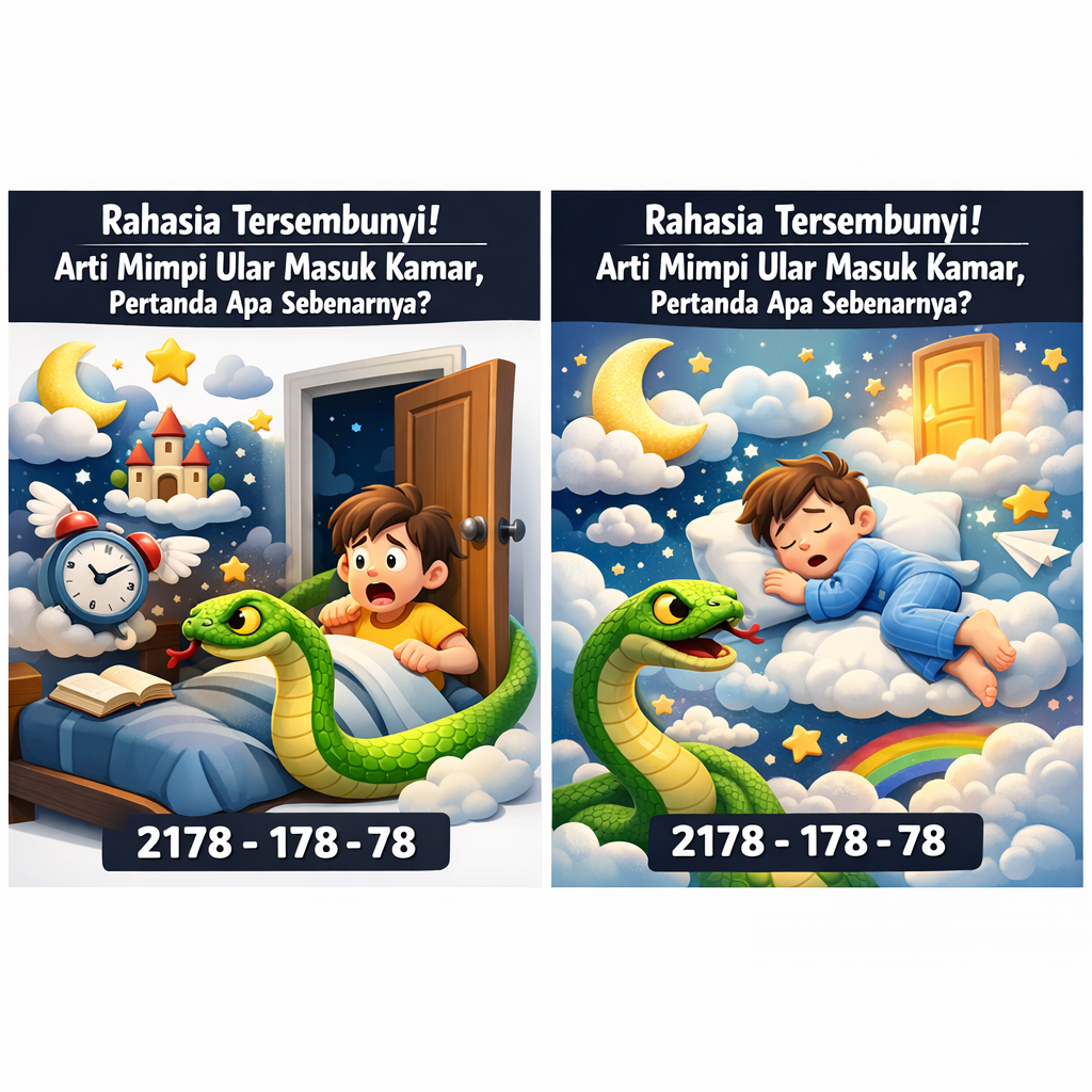 Rahasia Tersembunyi! Arti Mimpi Ular Masuk Kamar, Pertanda Apa Sebenarnya?