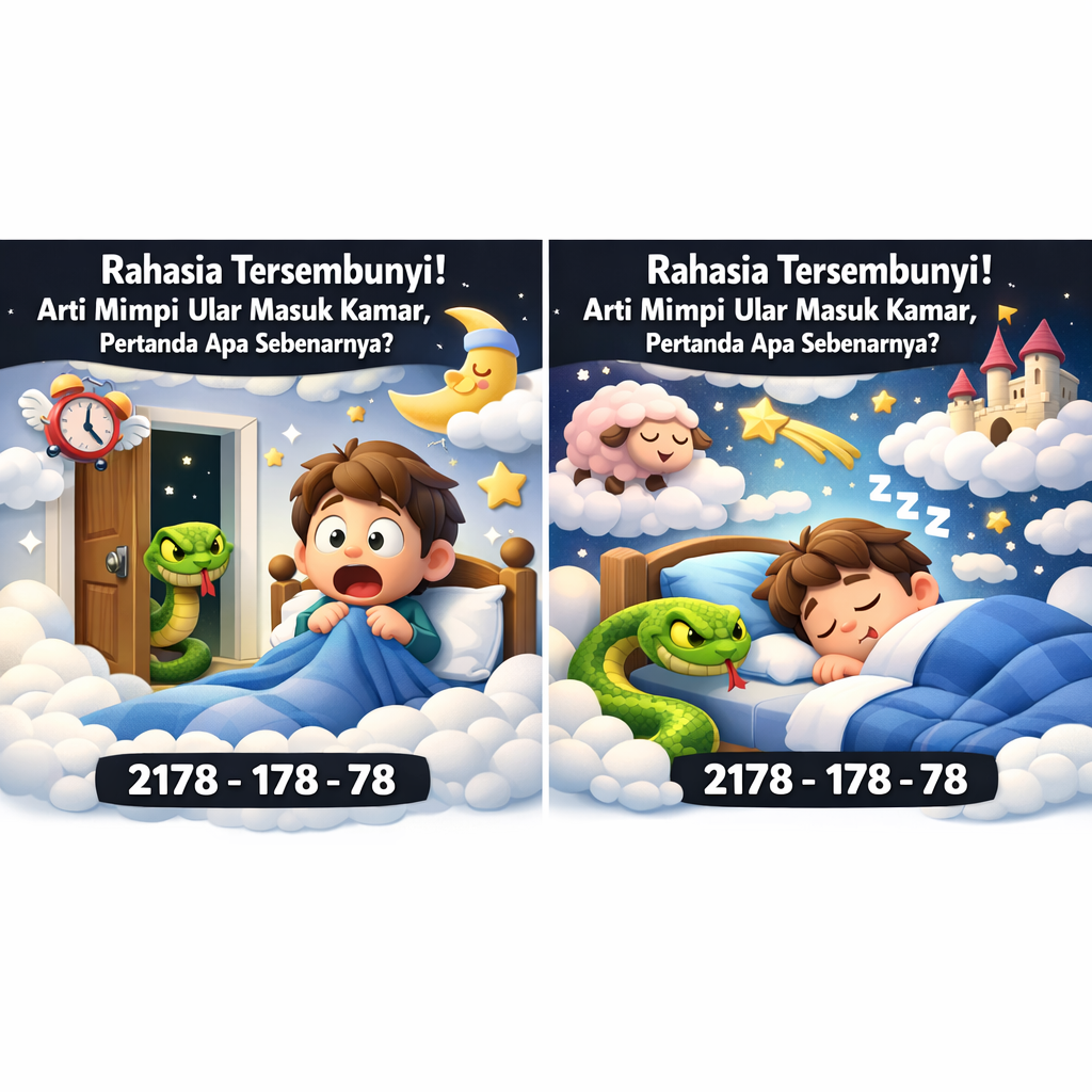 Rahasia Tersembunyi! Arti Mimpi Ular Masuk Kamar, Pertanda Apa Sebenarnya?