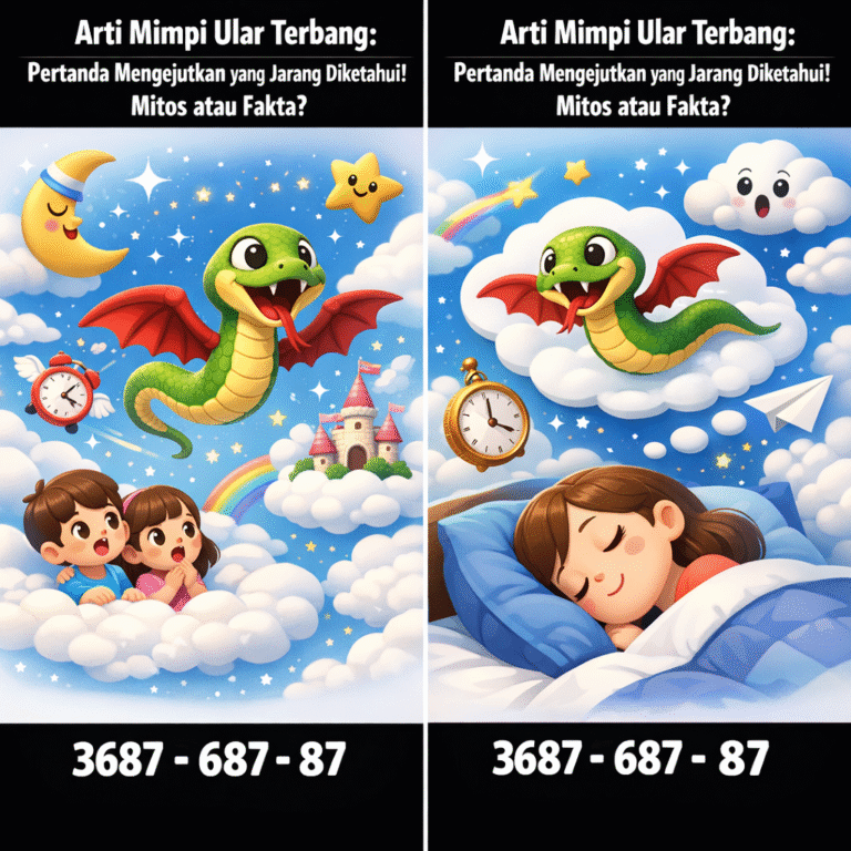 Arti Mimpi Ular Terbang: Pertanda Mengejutkan yang Jarang Diketahui! Mitos atau Fakta?