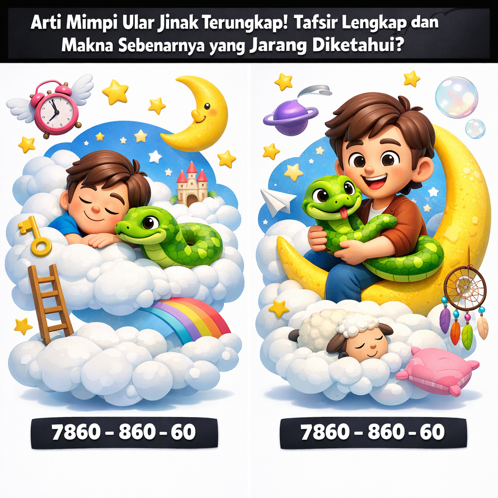 Arti Mimpi Ular Jinak Terungkap! Tafsir Lengkap dan Makna Sebenarnya yang Jarang Diketahui