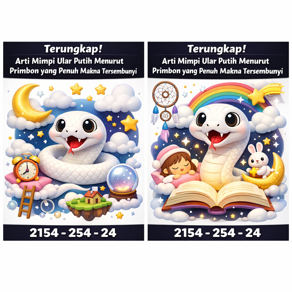 Terungkap! Arti Mimpi Ular Putih Menurut Primbon yang Penuh Makna Tersembunyi