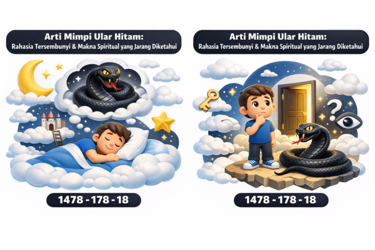 Arti Mimpi Ular Hitam: Rahasia Tersembunyi & Makna Spiritual yang Jarang Diketahui