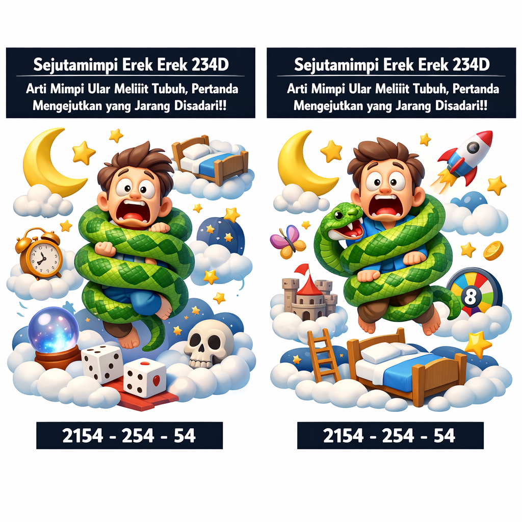 Sejutamimpi Erek Erek 234D Arti Mimpi Ular Digigit: Tafsir Lengkap yang Bikin Penasaran!