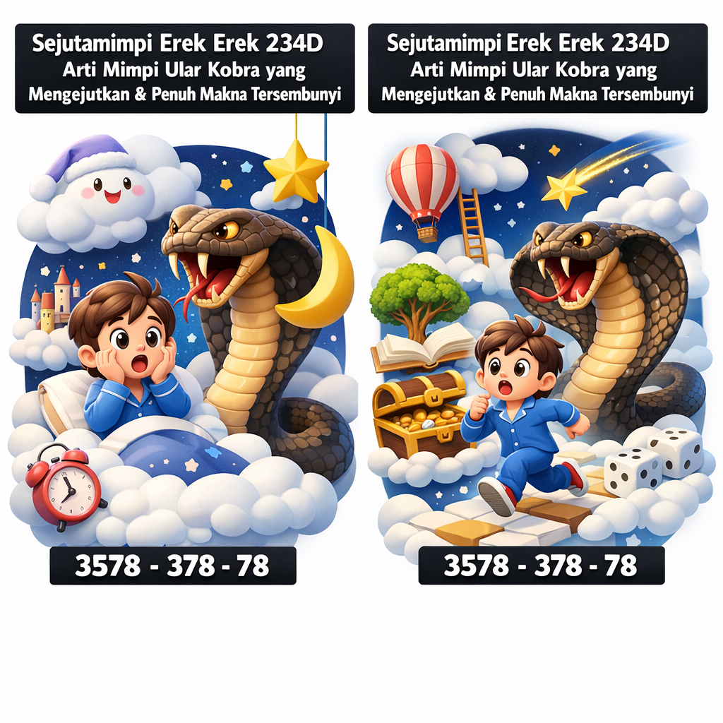 Sejutamimpi Erek Erek 234D Arti Mimpi Ular Kobra yang Mengejutkan & Penuh Makna Tersembunyi