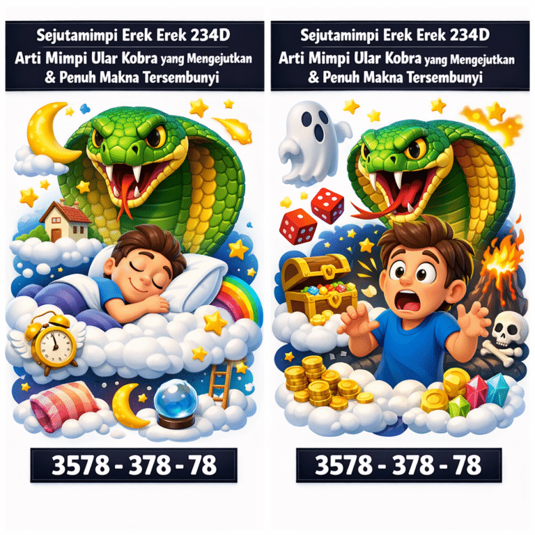 Sejutamimpi Erek Erek 234D Arti Mimpi Ular Kobra yang Mengejutkan & Penuh Makna Tersembunyi