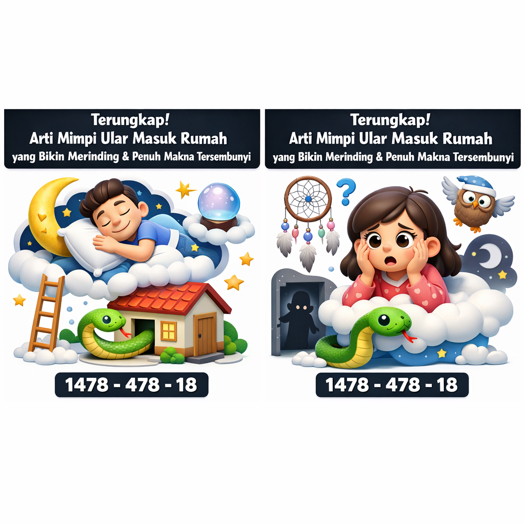 Terungkap! Arti Mimpi Ular Masuk Rumah yang Bikin Merinding & Penuh Makna Tersembunyi