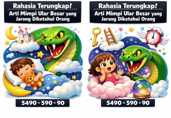 Rahasia Terungkap! Arti Mimpi Ular Besar yang Jarang Diketahui Orang