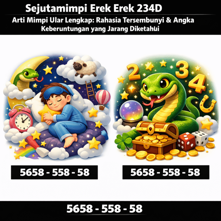 Sejutamimpi Erek Erek 234D Arti Mimpi Ular Lengkap: Rahasia Tersembunyi & Angka Keberuntungan yang Jarang Diketahui