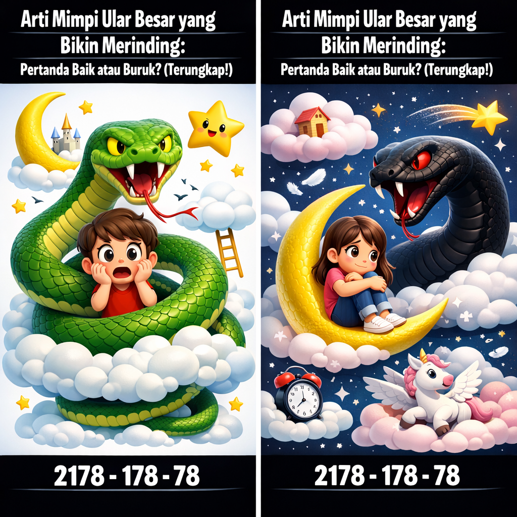 Arti Mimpi Ular Besar yang Bikin Merinding: Pertanda Baik atau Buruk? (Terungkap!)