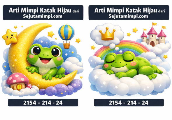 Arti Mimpi Katak Hijau dari Sejutamimpi.com