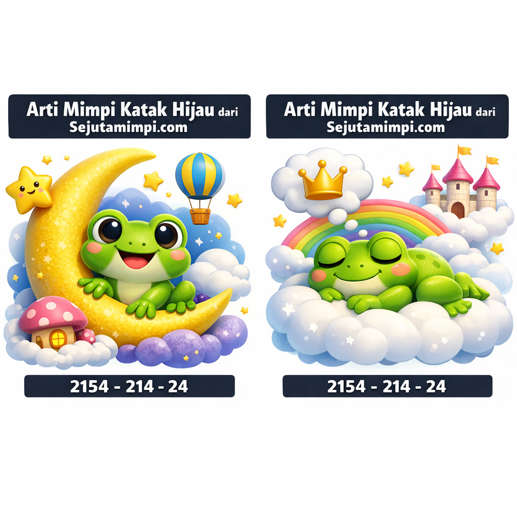 Arti Mimpi Katak Hijau dari Sejutamimpi.com