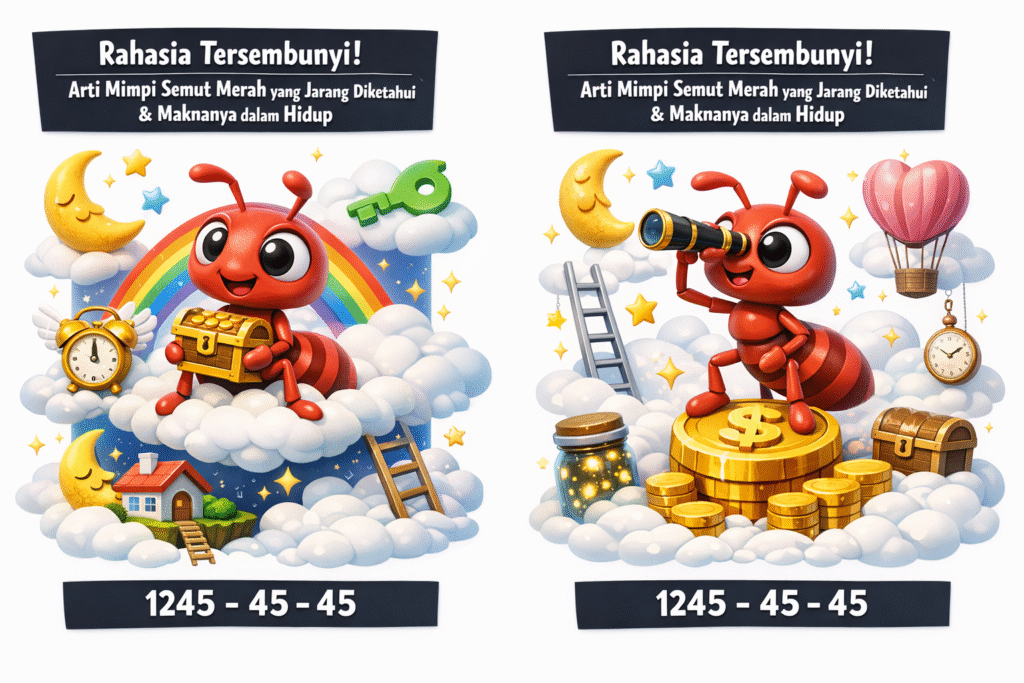 Rahasia Tersembunyi! Arti Mimpi Semut Merah yang Jarang Diketahui & Maknanya dalam Hidup