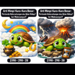 Temukan arti mimpi kura-kura besar yang penuh makna tentang kesabaran, rezeki, dan perjalanan hidup. Simak tafsir lengkap dan kode alamnya di sini.