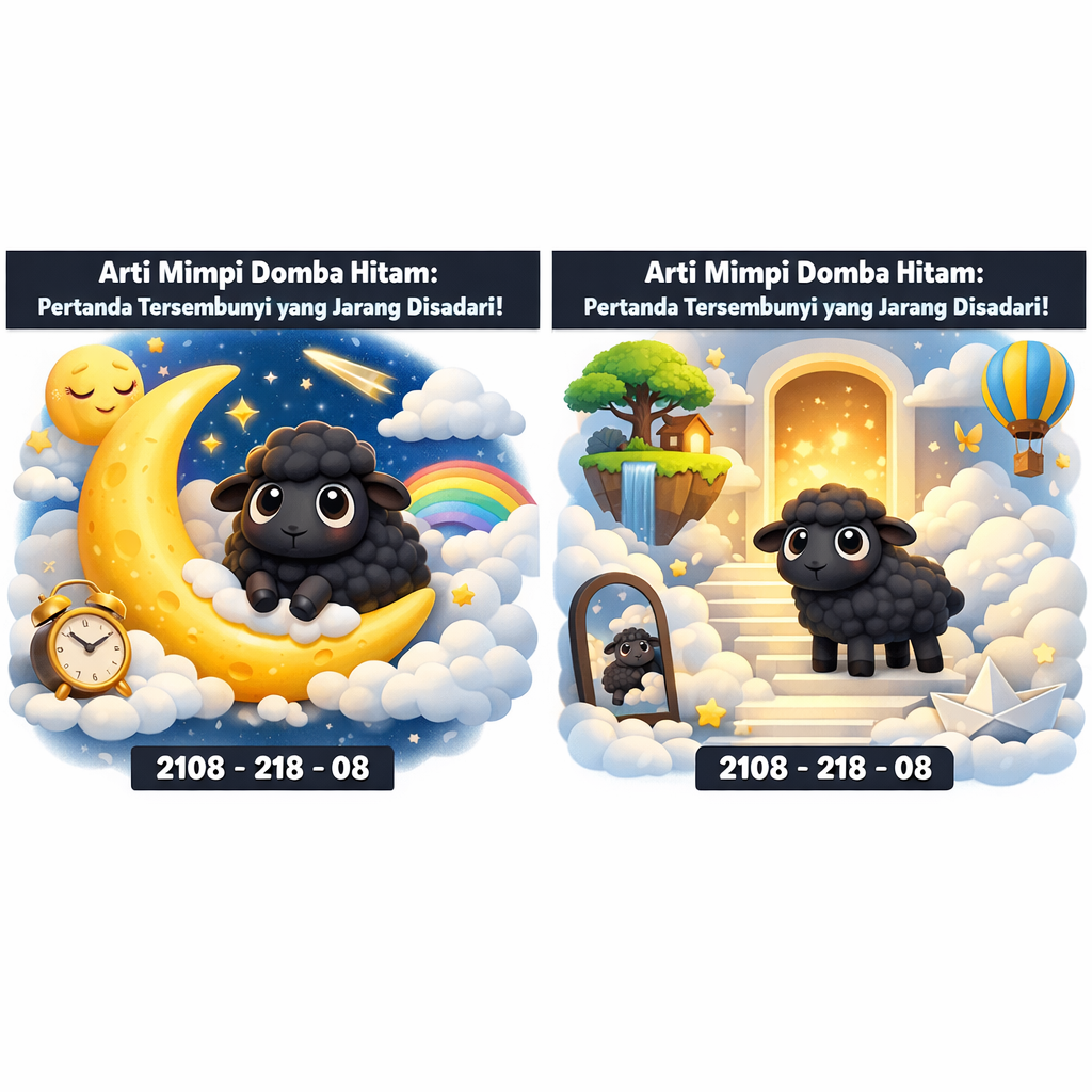 Arti Mimpi Domba Hitam: Pertanda Tersembunyi yang Jarang Disadari!