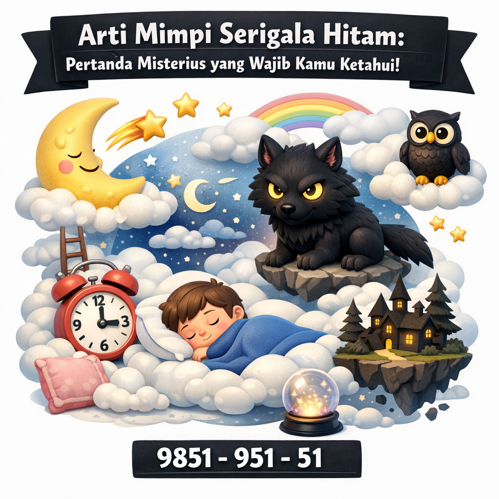 Arti Mimpi Serigala Hitam: Pertanda Misterius yang Wajib Kamu Ketahui!