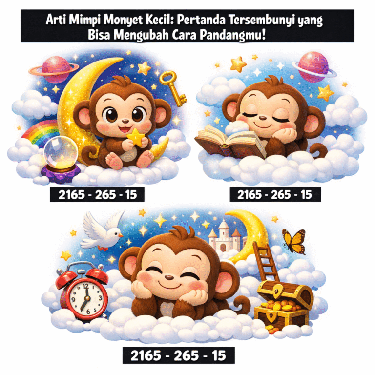 Arti Mimpi Monyet Kecil: Pertanda Tersembunyi yang Bisa Mengubah Cara Pandangmu!