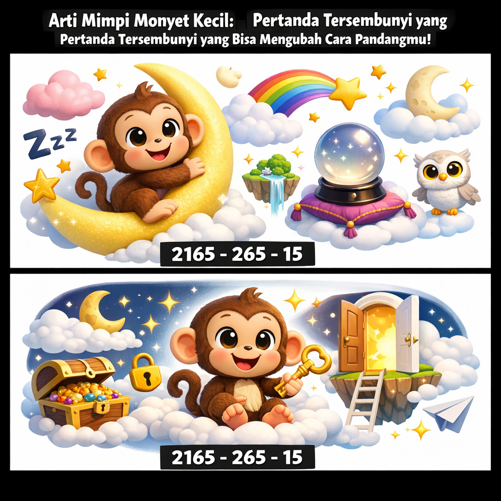 Arti Mimpi Monyet Kecil: Pertanda Tersembunyi yang Bisa Mengubah Cara Pandangmu!