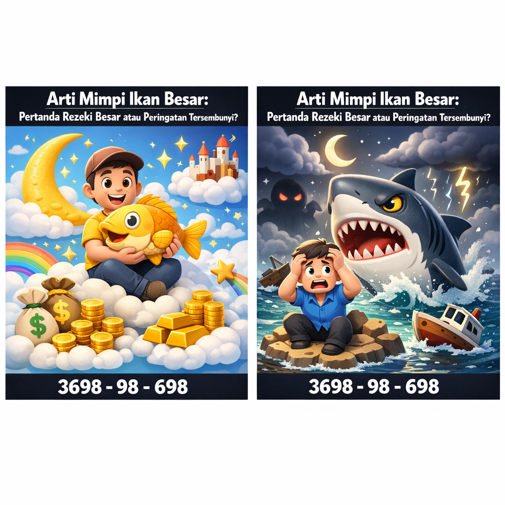 Arti Mimpi Ikan Besar: Pertanda Rezeki Besar atau Peringatan Tersembunyi?