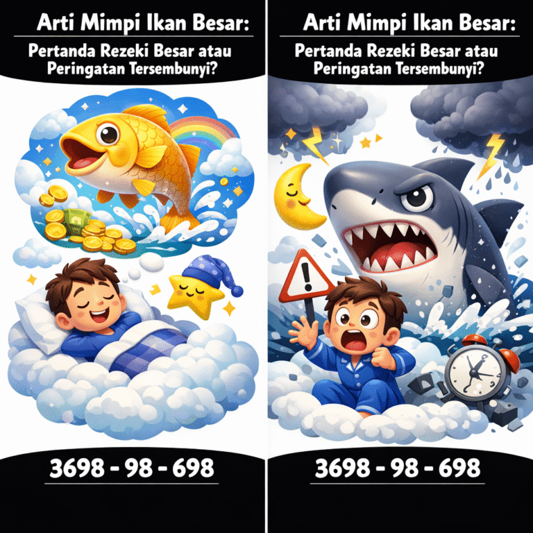 Arti Mimpi Ikan Besar: Pertanda Rezeki Besar atau Peringatan Tersembunyi?