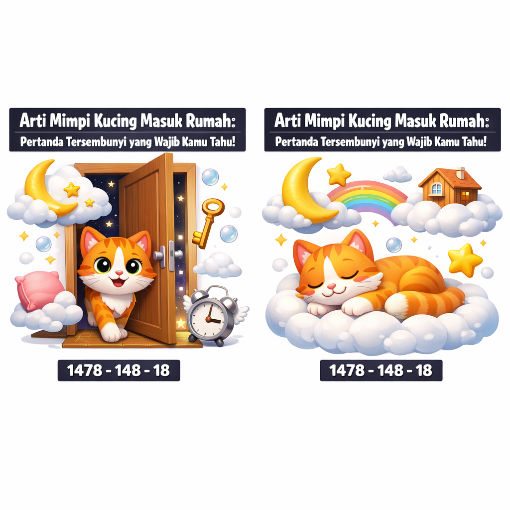 Arti Mimpi Kucing Masuk Rumah: Pertanda Tersembunyi yang Wajib Kamu Tahu!