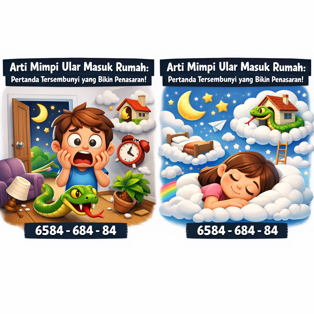 Arti Mimpi Ular Masuk Rumah: Pertanda Tersembunyi yang Bikin Penasaran!