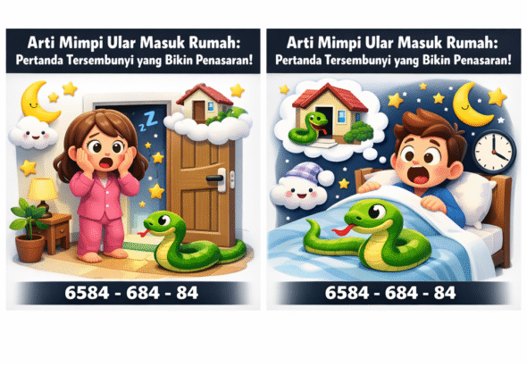 Arti Mimpi Ular Masuk Rumah: Pertanda Tersembunyi yang Bikin Penasaran!