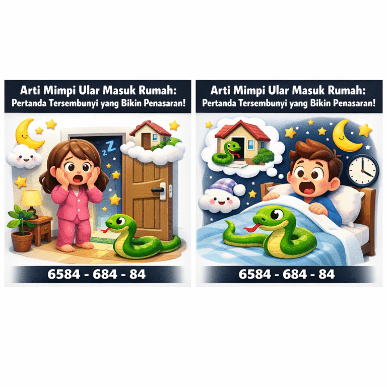 Arti Mimpi Ular Masuk Rumah: Pertanda Tersembunyi yang Bikin Penasaran!