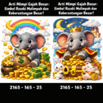 Arti Mimpi Gajah Besar: Simbol Rezeki Melimpah dan Keberuntungan Besar!