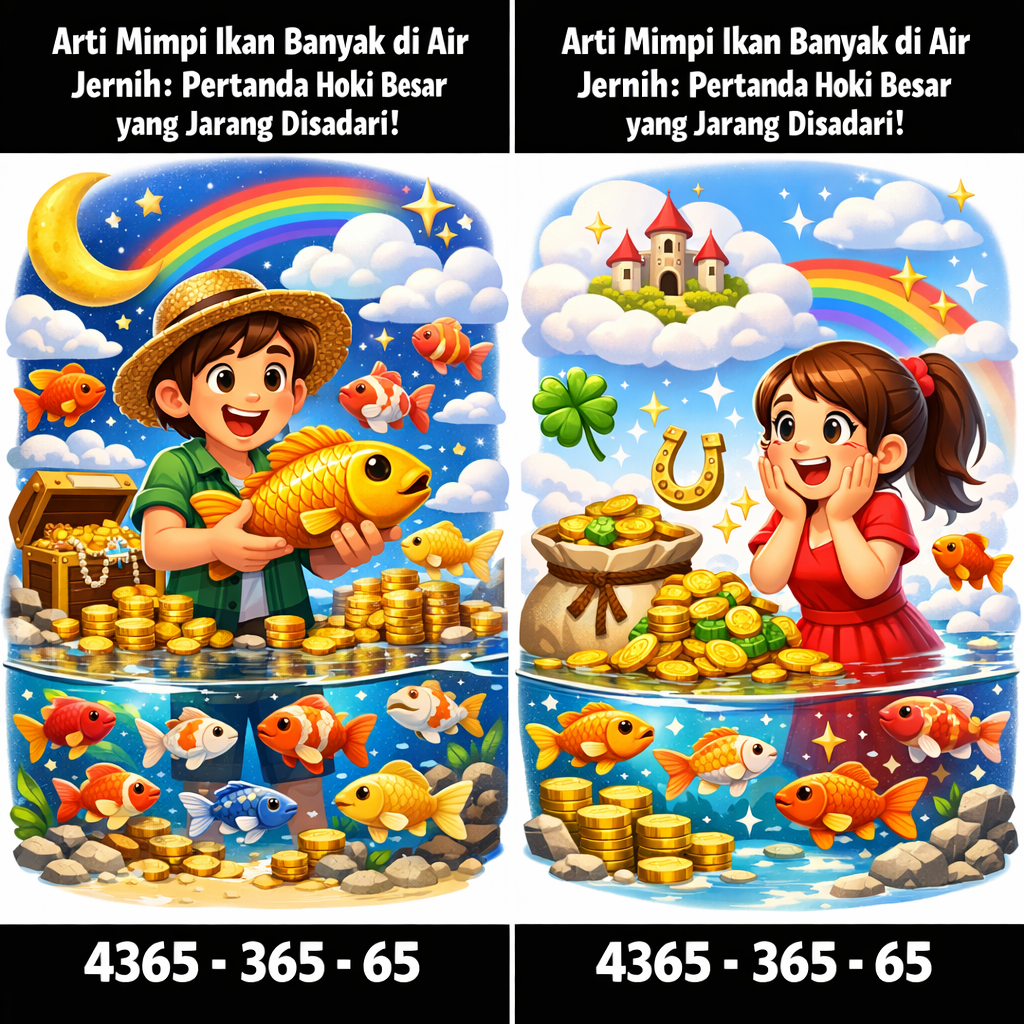 Arti Mimpi Ikan Banyak di Air Jernih: Pertanda Hoki Besar yang Jarang Disadari!