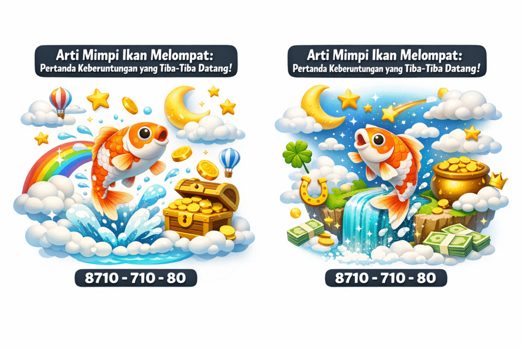 Arti Mimpi Ikan Melompat: Pertanda Keberuntungan yang Tiba-Tiba Datang!